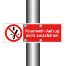 Feuerwehr-Aufzug nicht ausschalten