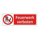 Feuerwerk verboten