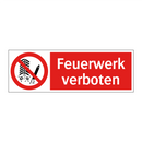 Feuerwerk verboten