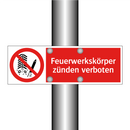 Feuerwerkskörper zünden verboten