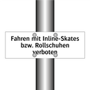 Fahren mit Inline-Skates bzw. Rollschuhen verboten