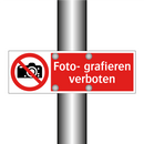Foto- grafieren verboten