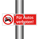 Für Autos verboten!