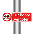 Für Boote verboten