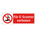 Für E-Scooter verboten