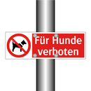 Für Hunde verboten
