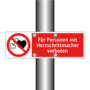 Für Personen mit Herzschrittmacher verboten