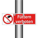 Füttern verboten