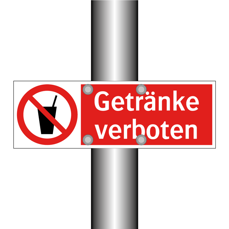 Getränke verboten