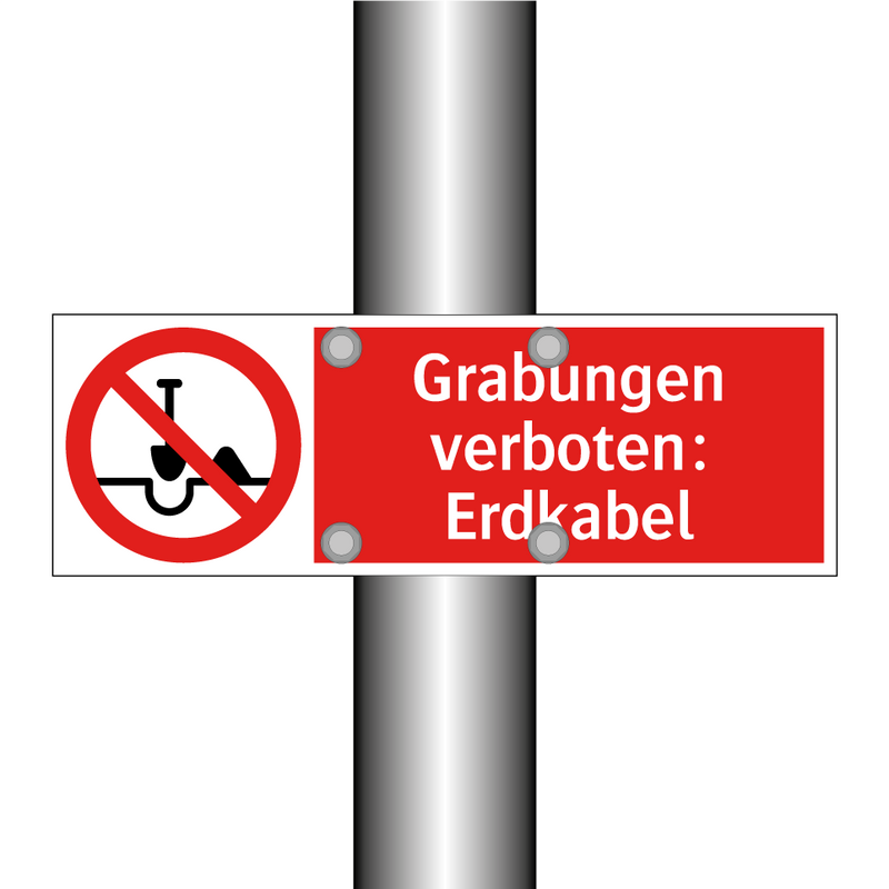 Grabungen verboten: Erdkabel