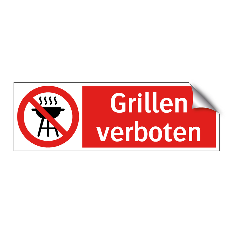 Grillen verboten