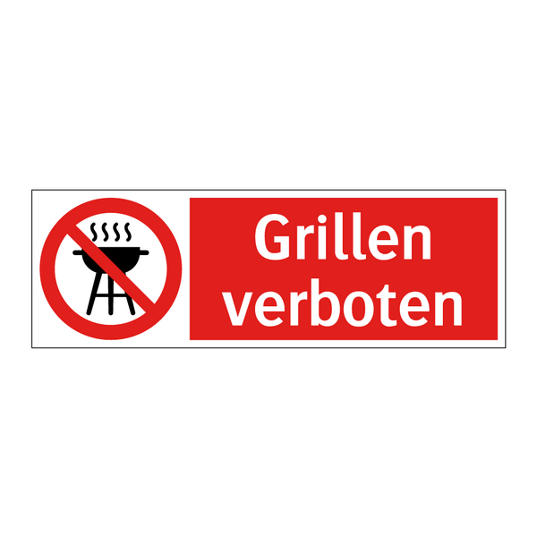 Grillen verboten