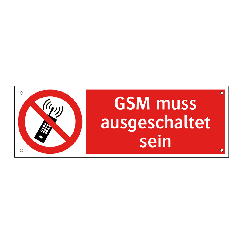 GSM muss ausgeschaltet sein