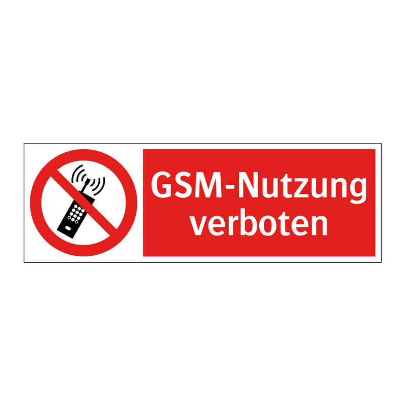 GSM-Nutzung verboten