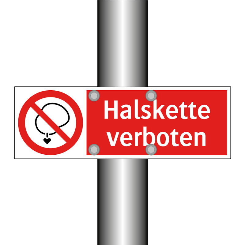 Halskette verboten