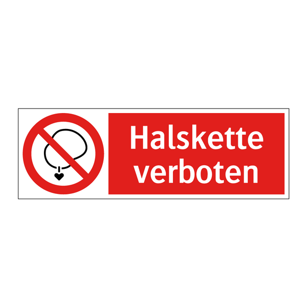 Halskette verboten