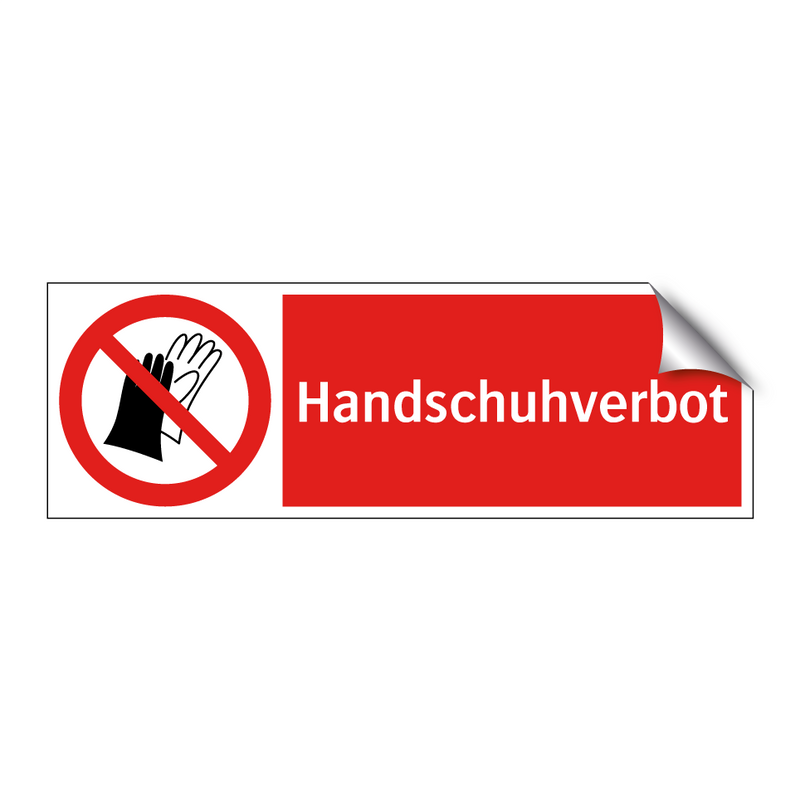 Handschuhverbot