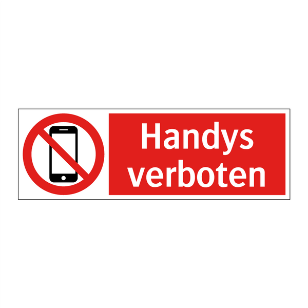Handys verboten