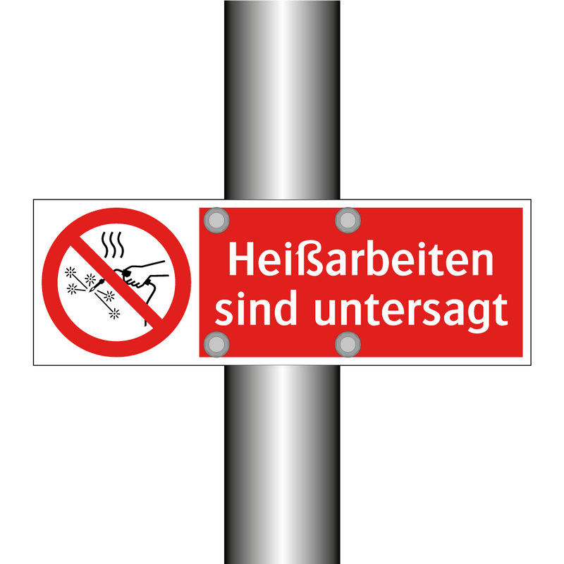 Heißarbeiten sind untersagt
