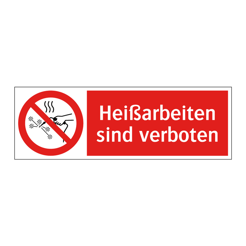 Heißarbeiten sind verboten