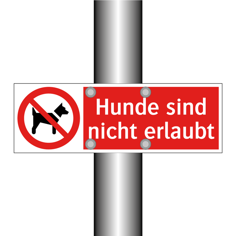Hunde sind nicht erlaubt
