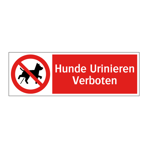 Hunde Urinieren Verboten