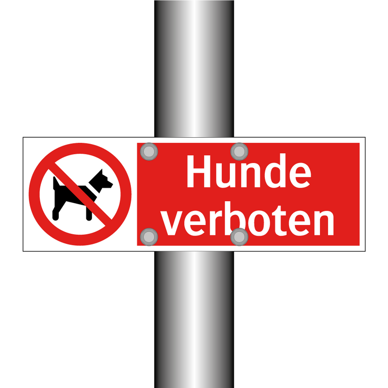 Hunde verboten