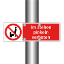Im stehen pinkeln verboten