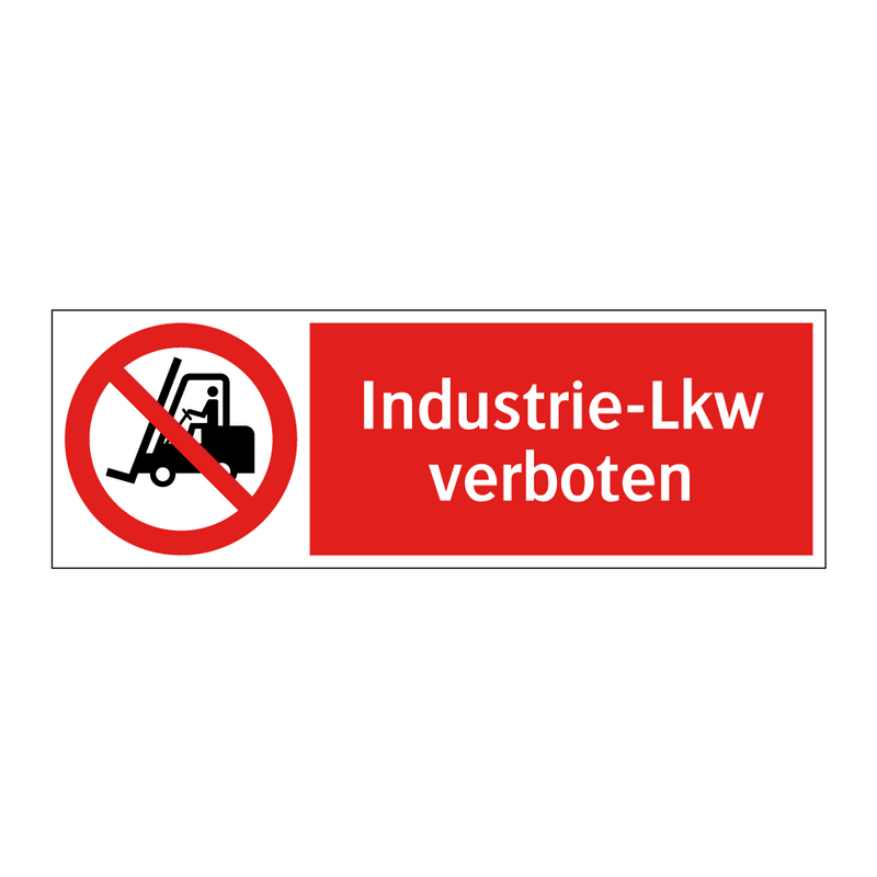 Industrie-Lkw verboten