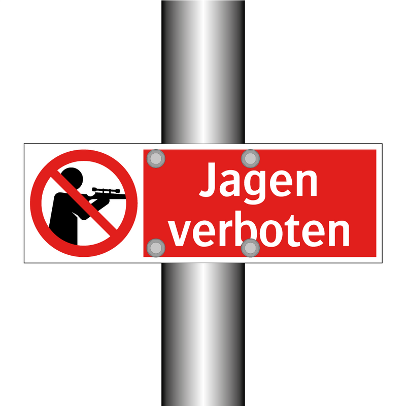 Jagen verboten