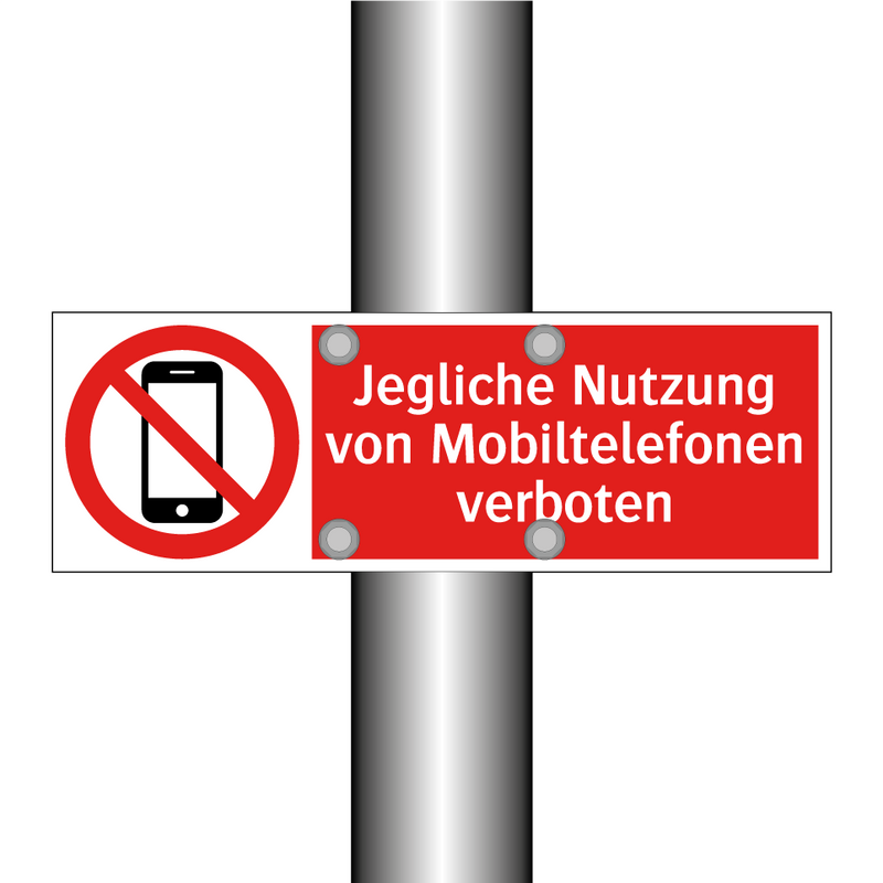 Jegliche Nutzung von Mobiltelefonen verboten