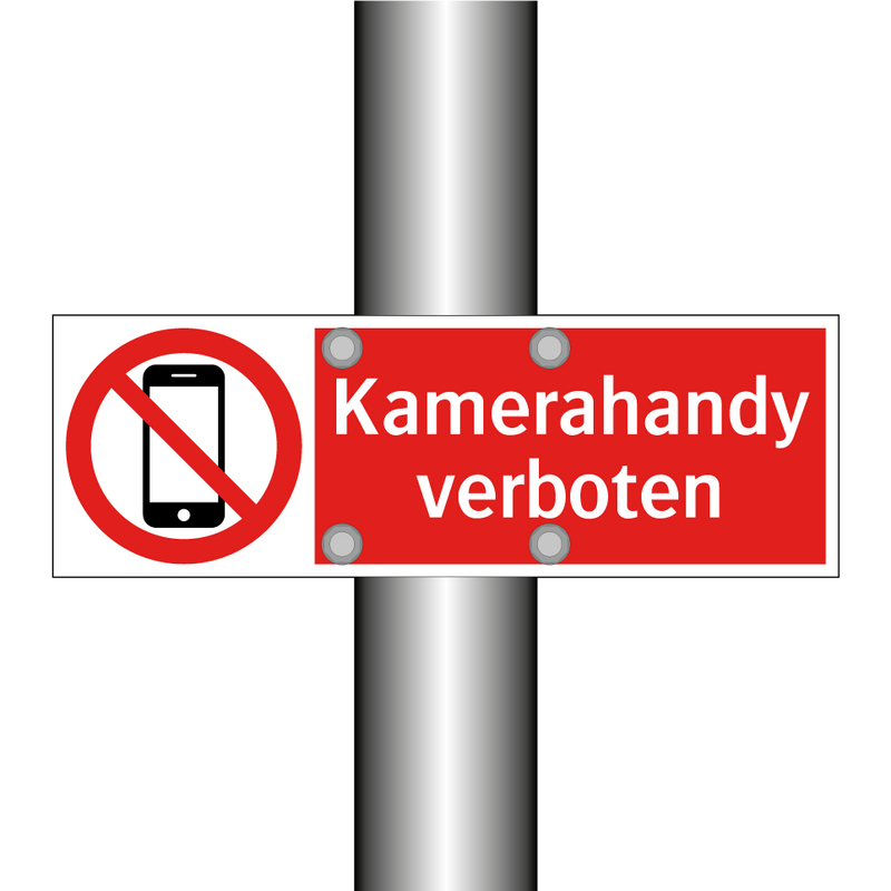 Kamerahandy verboten