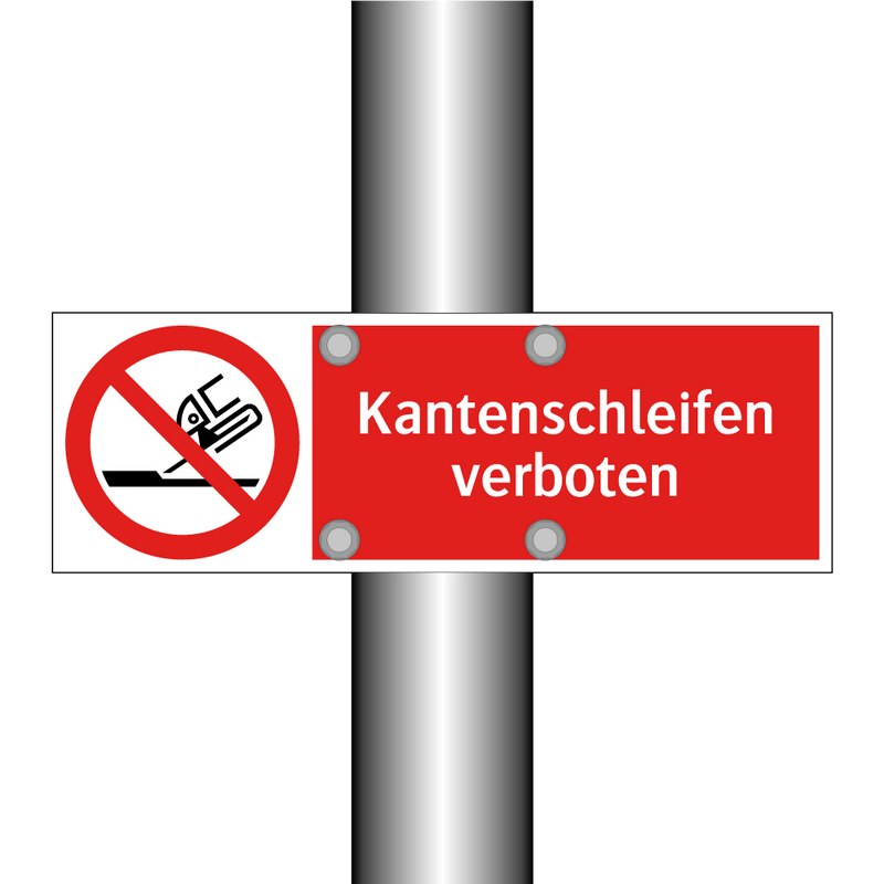 Kantenschleifen verboten