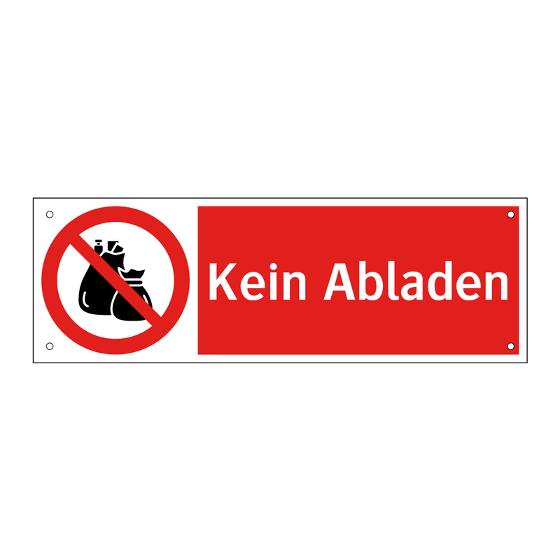 Kein Abladen