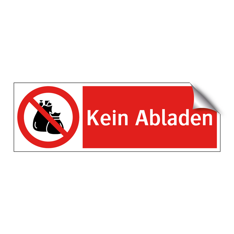 Kein Abladen