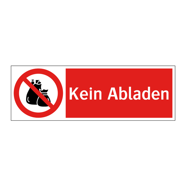 Kein Abladen