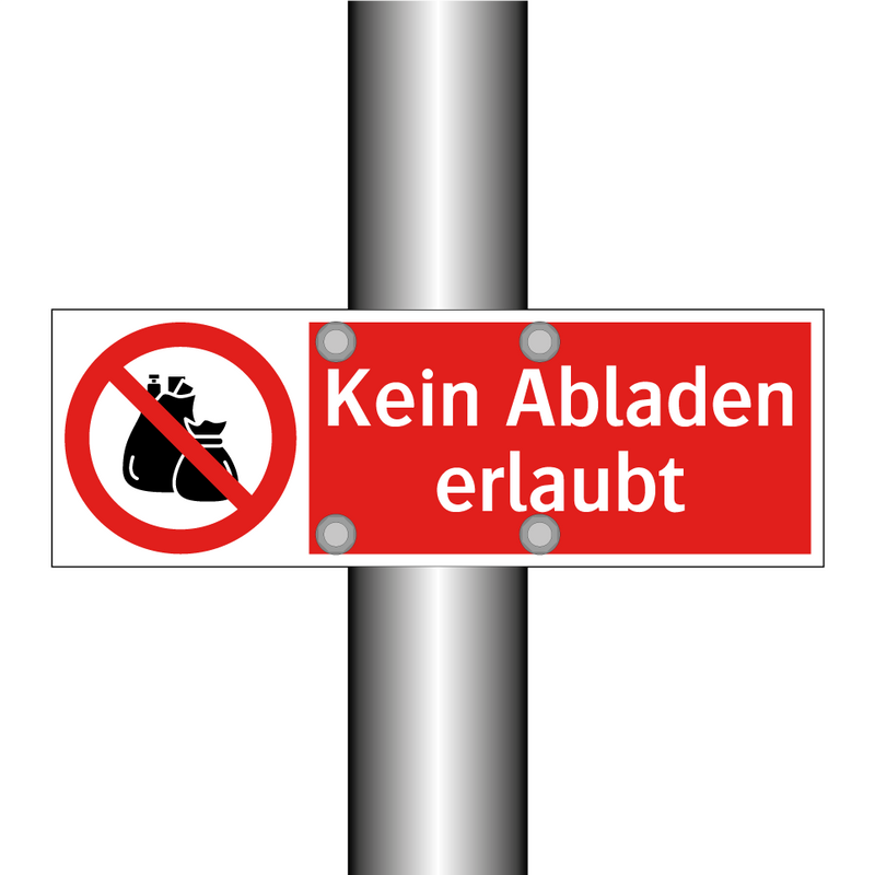Kein Abladen erlaubt