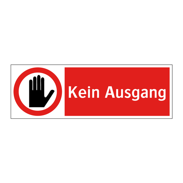 Kein Ausgang