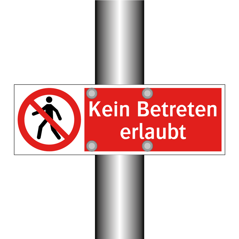 Kein Betreten erlaubt