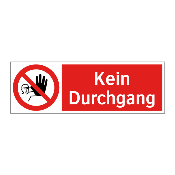Kein Durchgang