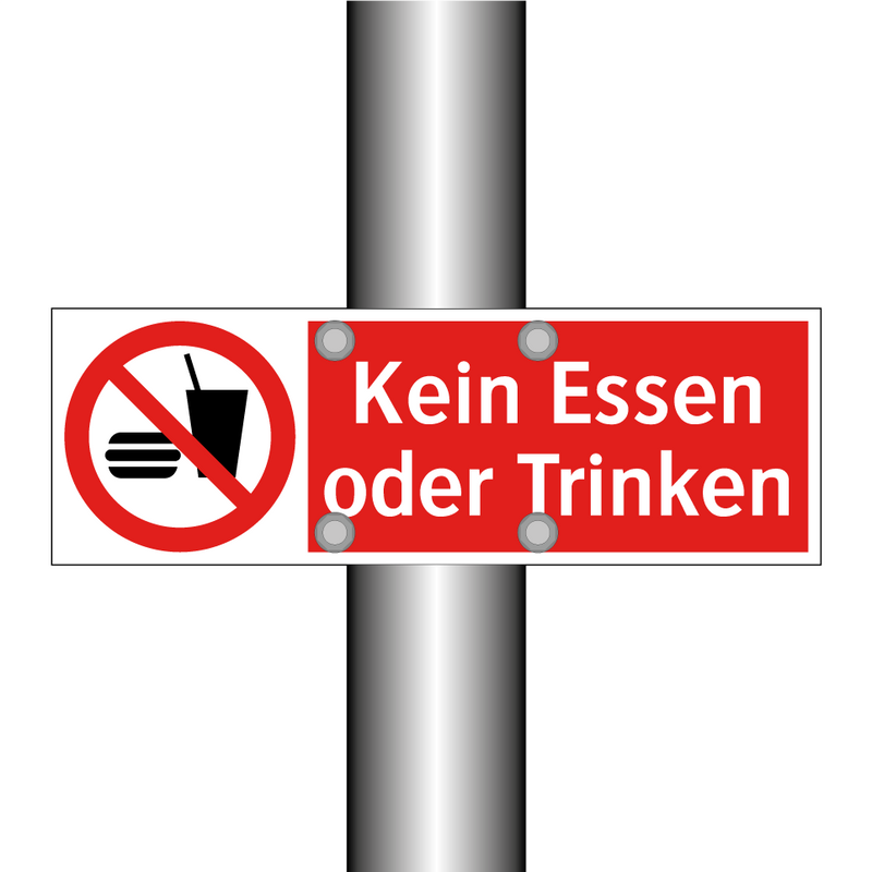 Kein Essen oder Trinken