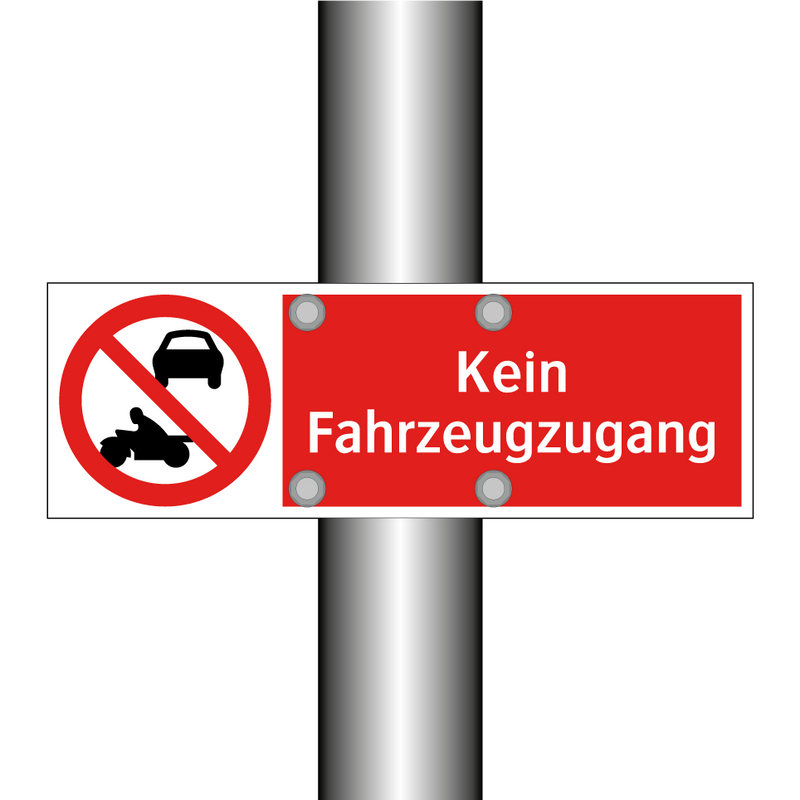 Kein Fahrzeugzugang