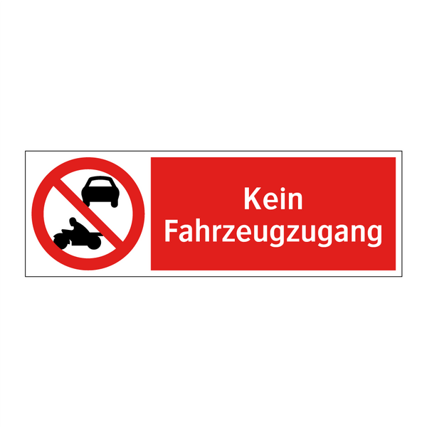 Kein Fahrzeugzugang