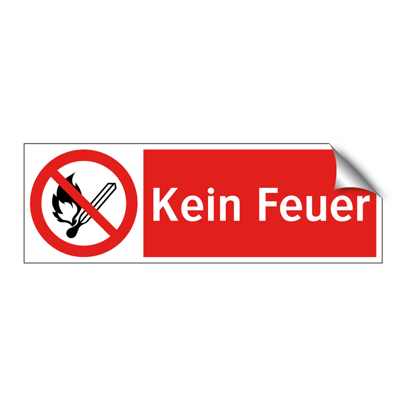 Kein Feuer