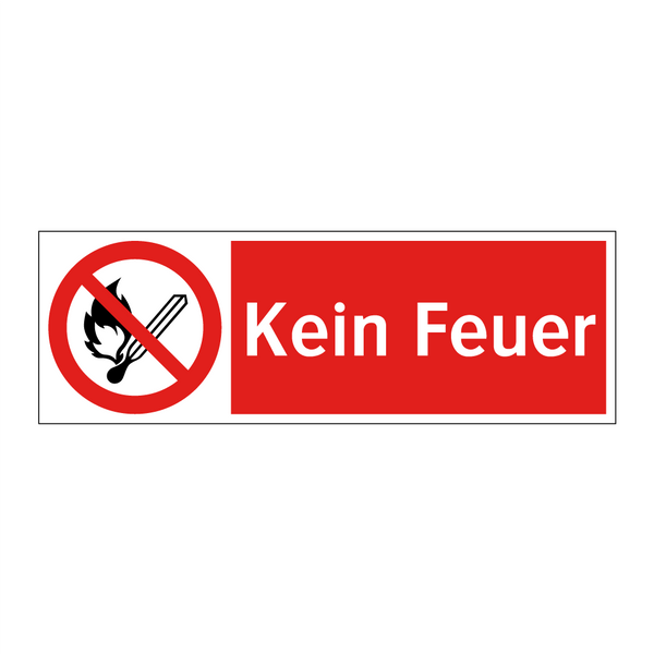 Kein Feuer