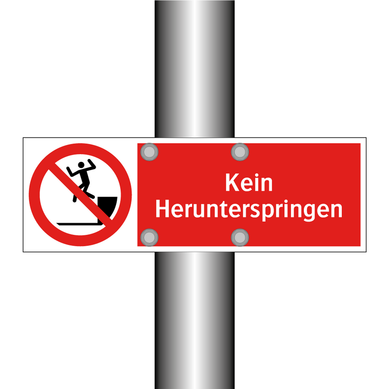 Kein Herunterspringen