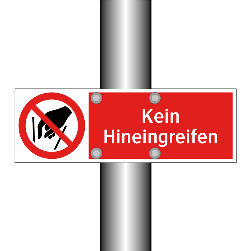 Kein Hineingreifen
