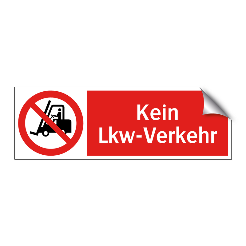 Kein Lkw-Verkehr