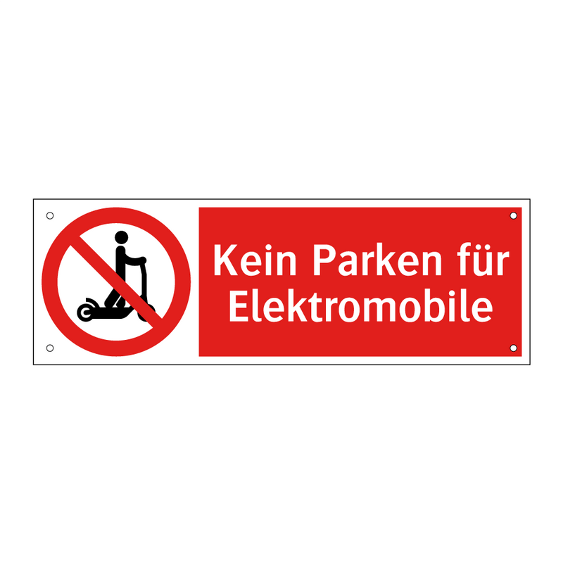 Kein Parken für Elektromobile
