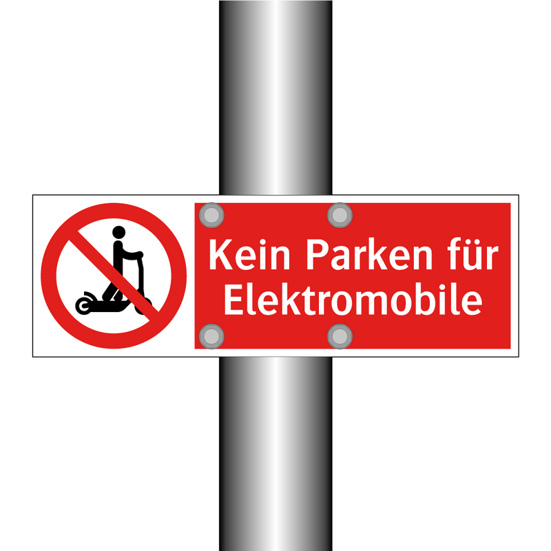 Kein Parken für Elektromobile